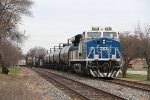 CSX 3194 brings up the rear as Q326 heads away